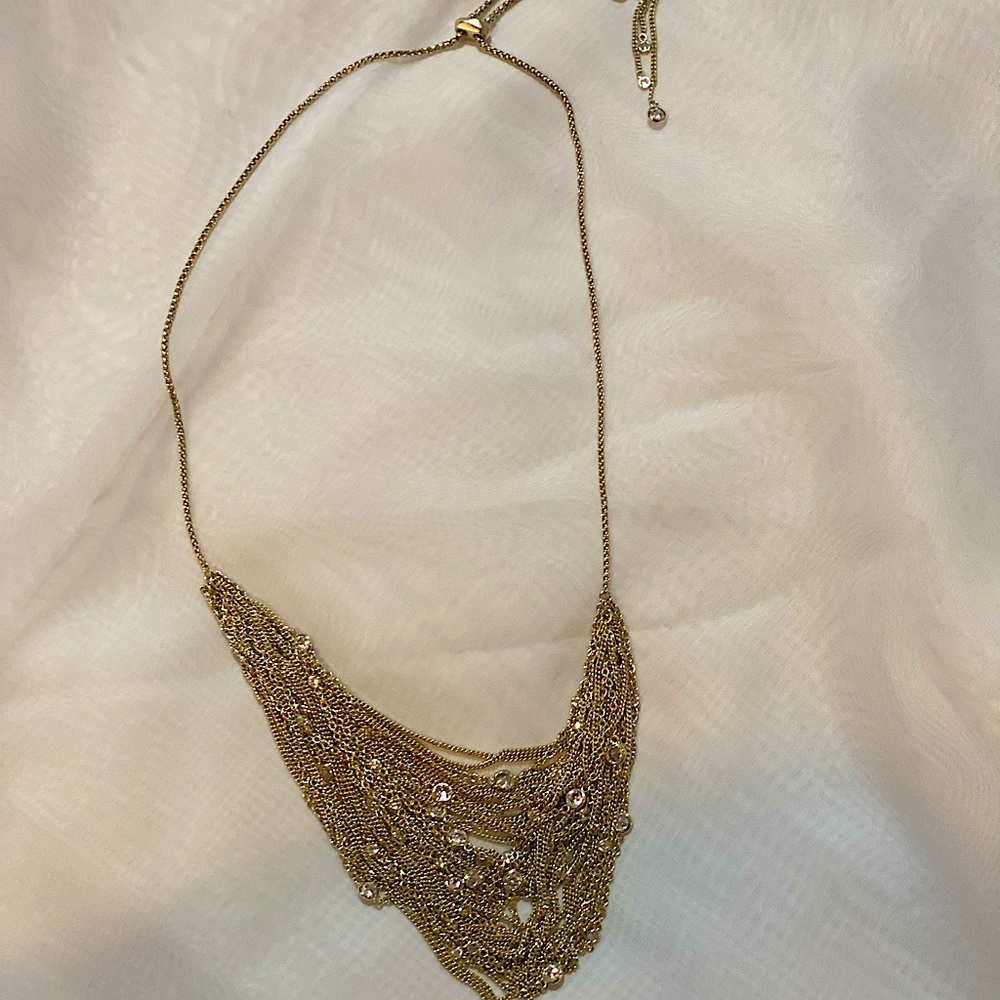 Gold Statement Necklace! - image 2
